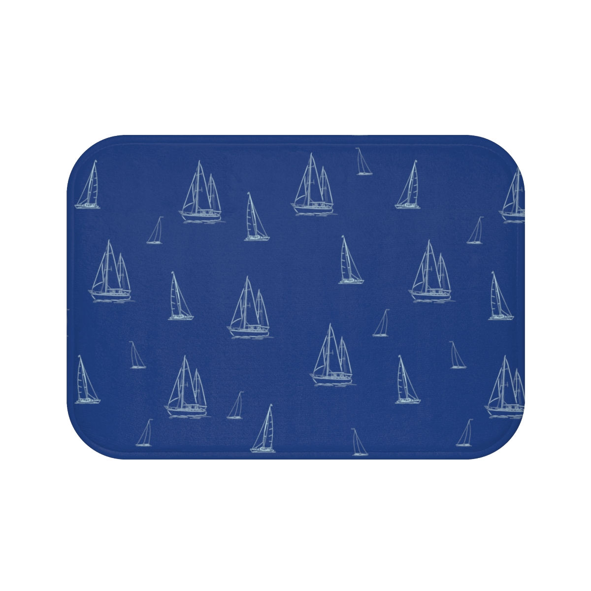 Sailboat Bath Mat