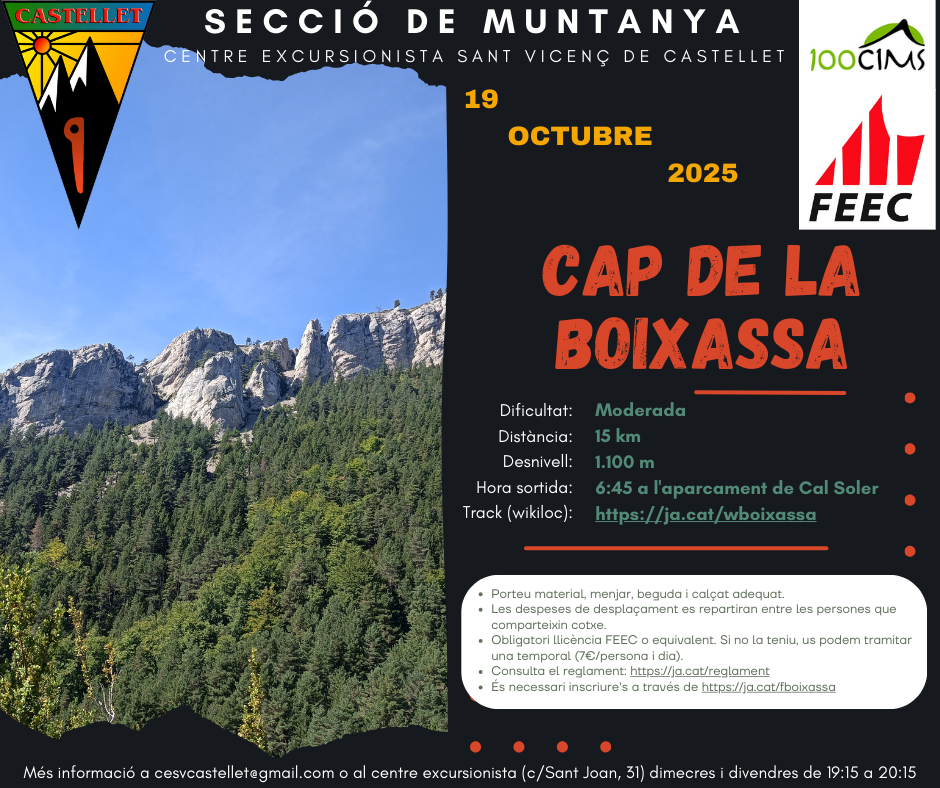 MUNTANYA. Cap de la Boixassa (Lluís Tirado)