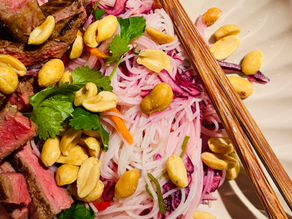 Och så blev det biffsallad igen...