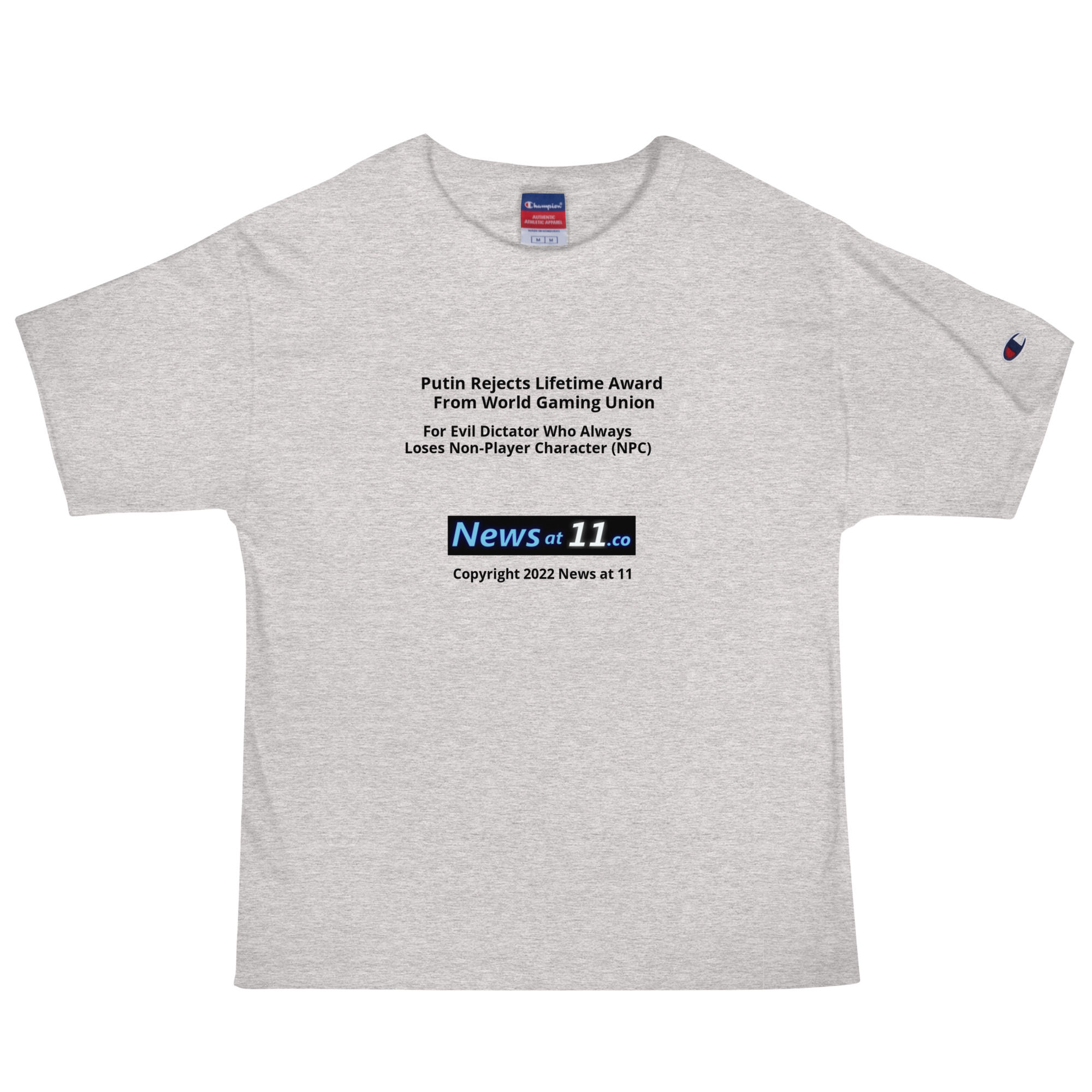 Putin Rejects Lifetime Award From World Gaming Union... T-Shirt