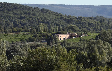 Landscape shot of Domaine de Tara in Southern France.