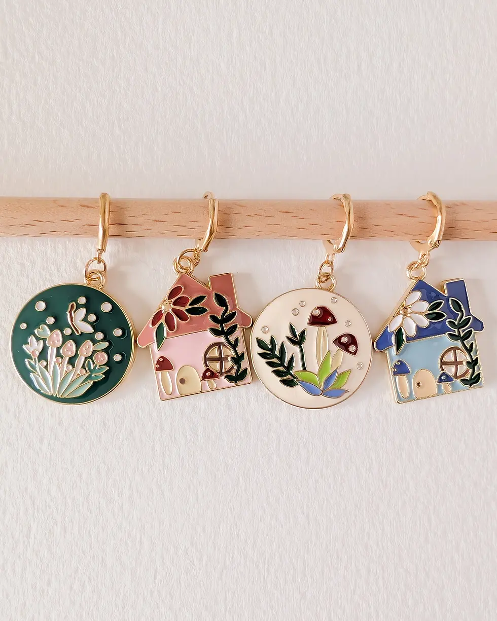 Thumbnail: In The Undergrowth | Stitch Marker