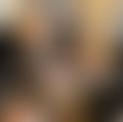 Dad and son working on computer