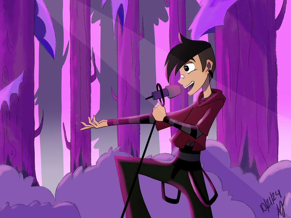 Far-Fetched Fanart - Griff Singing