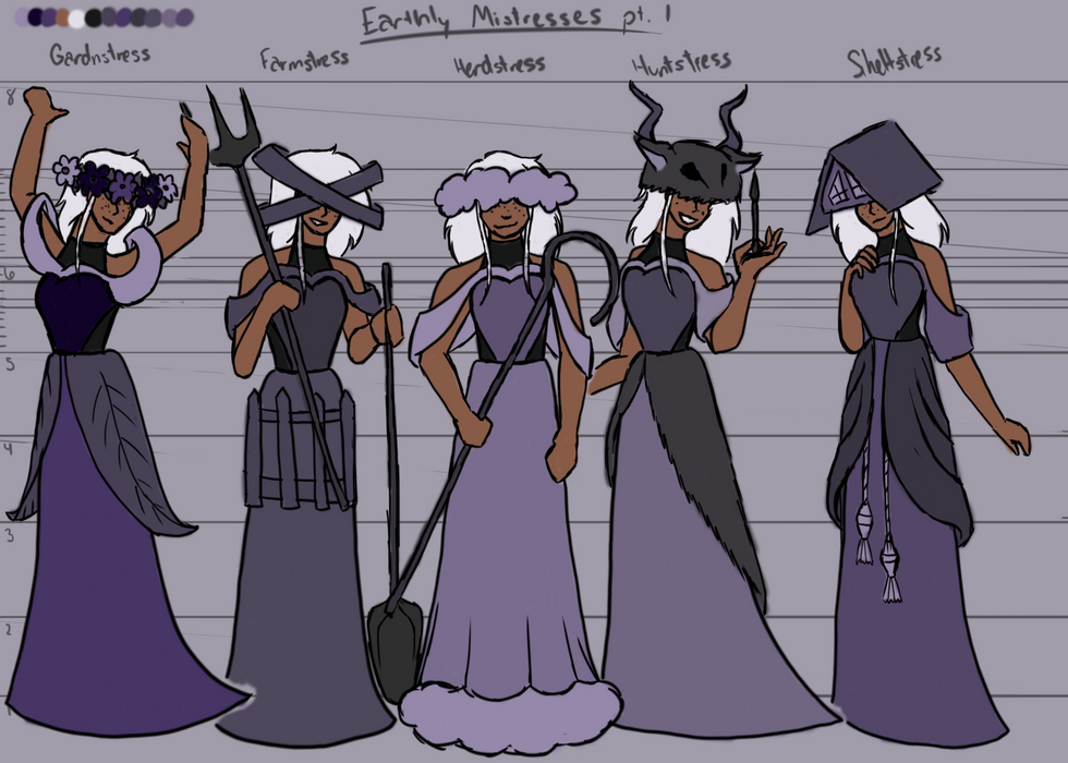 Dead Weight Earthly Mistresses Designs 1