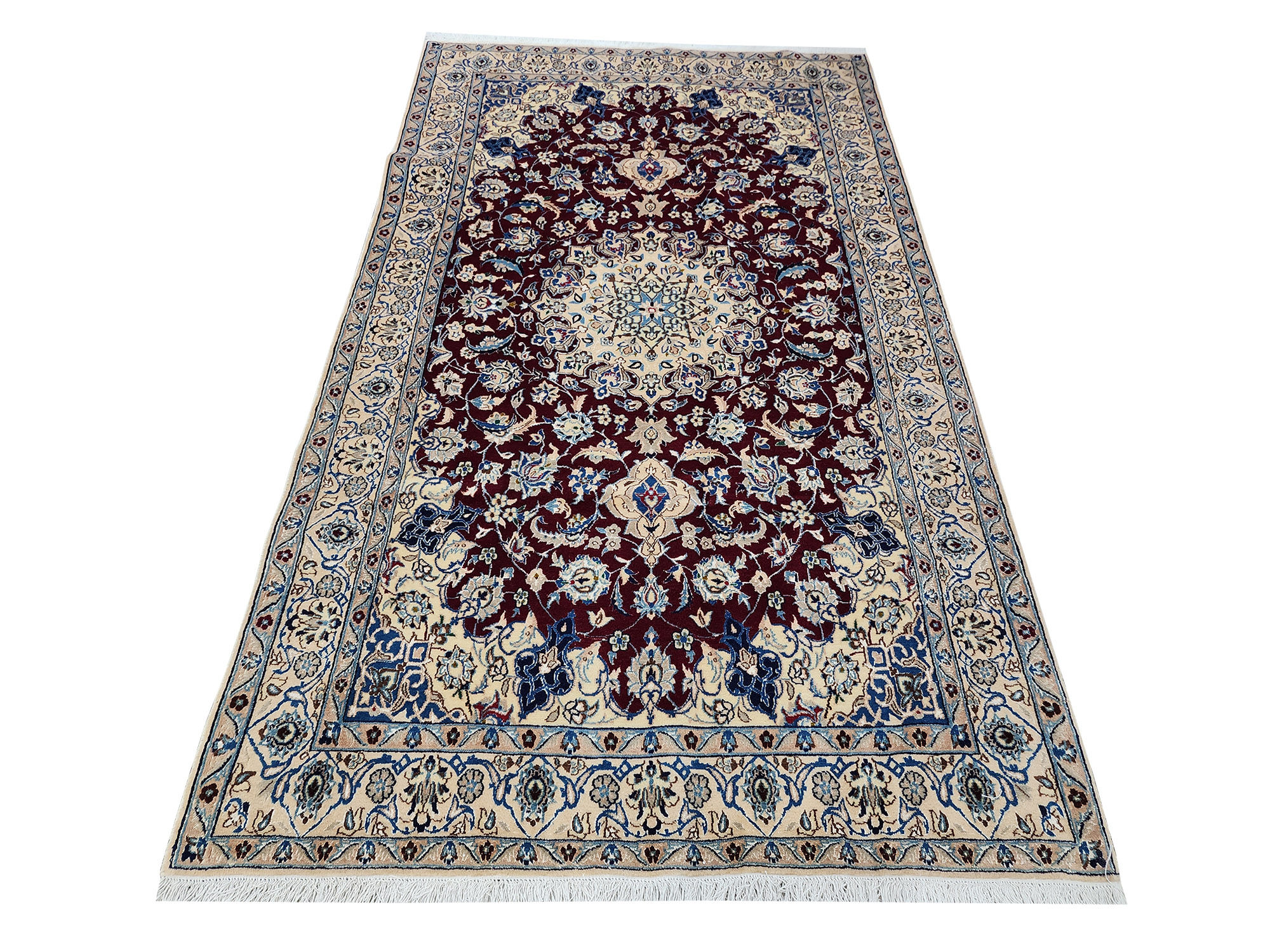 Persian Silk And Wool Carpet 220 x 130 CM