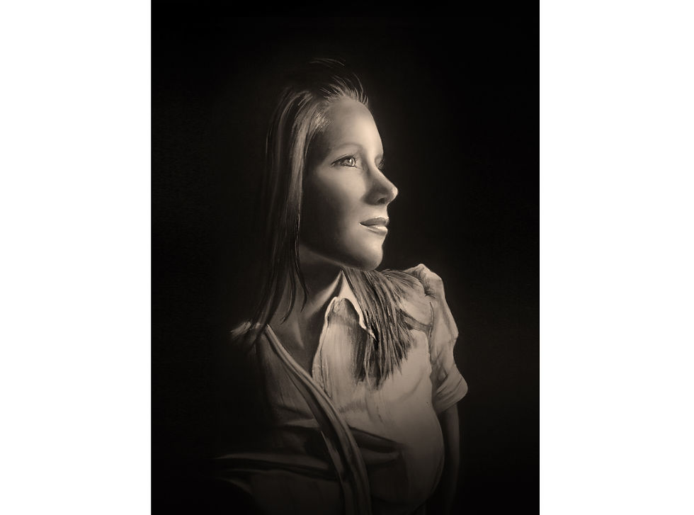 Charcoal on Paper