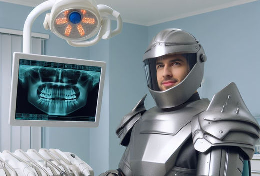 Exames por imagem na odontologia: proteção na medida certa.