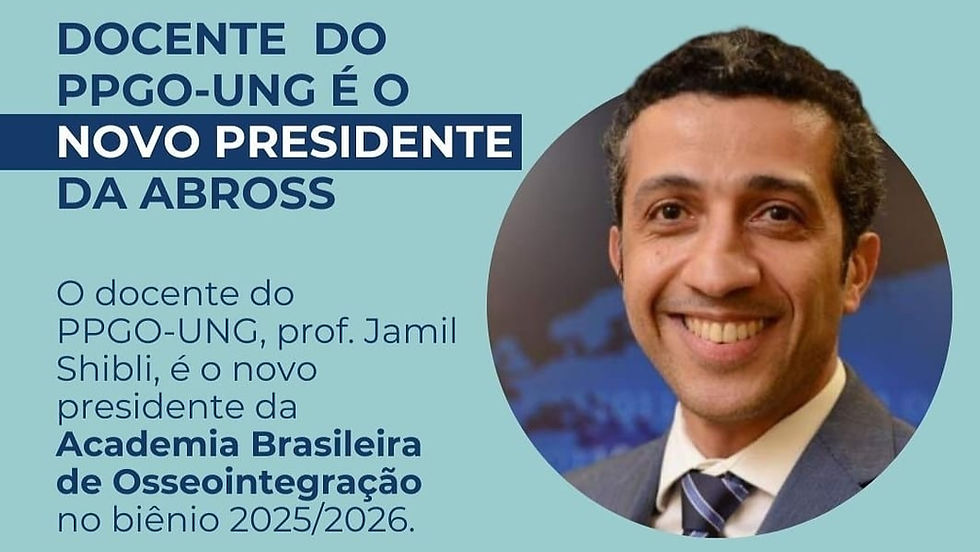Jamil Shibli, Presidente ABROSS 2026-2026. Foto: Instagram @jamilshibli