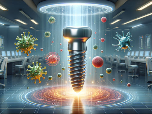 Implante dentário e sua data de validade. Foto: I.A.