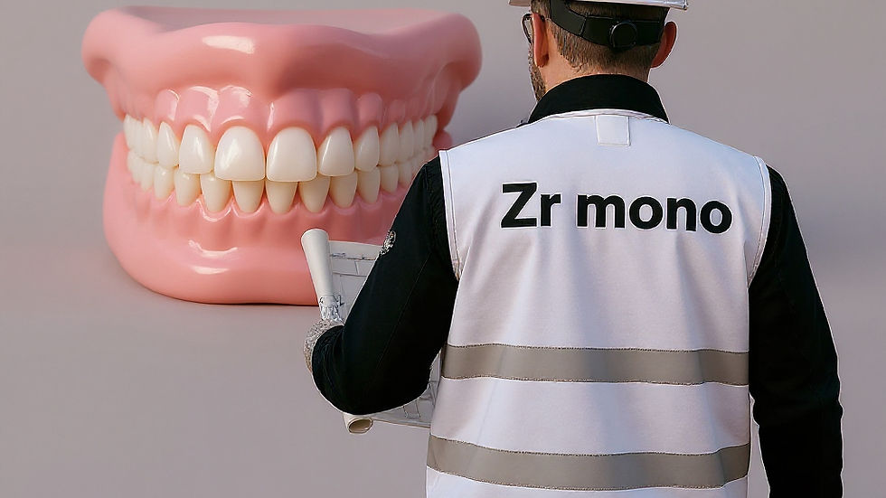 Fraturas na zircônia monolítica: surge o fator de segurança