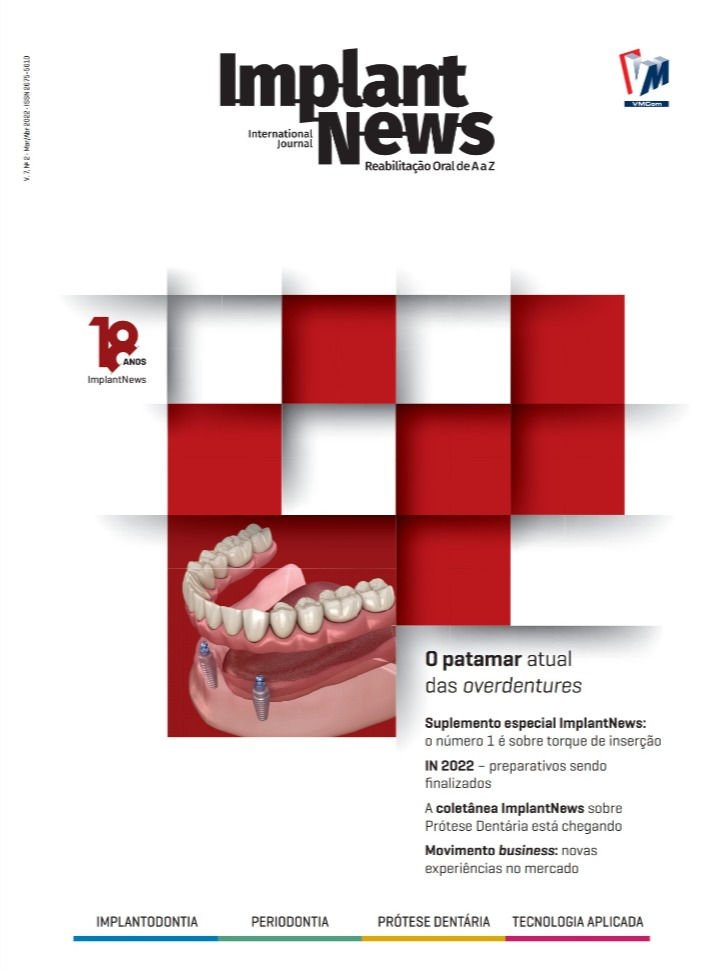 revista ImplantNews, volume 7, número 2, ano 2022