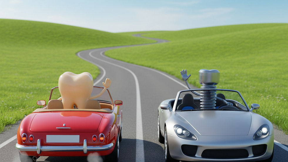 Perda dentária: quando o dente sai, o implante dentário fica?