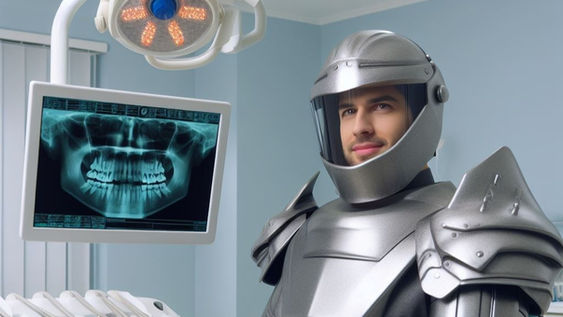 Exames por imagem na odontologia: proteção na medida certa.