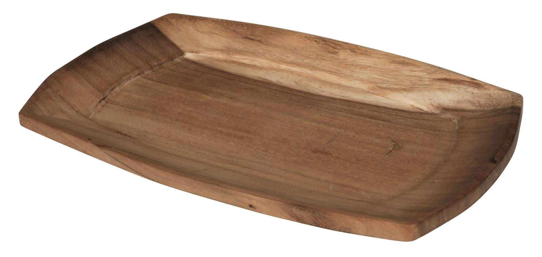 MUST LIVING, Mood for Wood, Tablett Say Chees, Teakholz, braun, 40,5x27cm