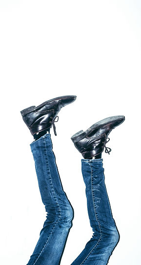 Image of man with one leg longer than the other