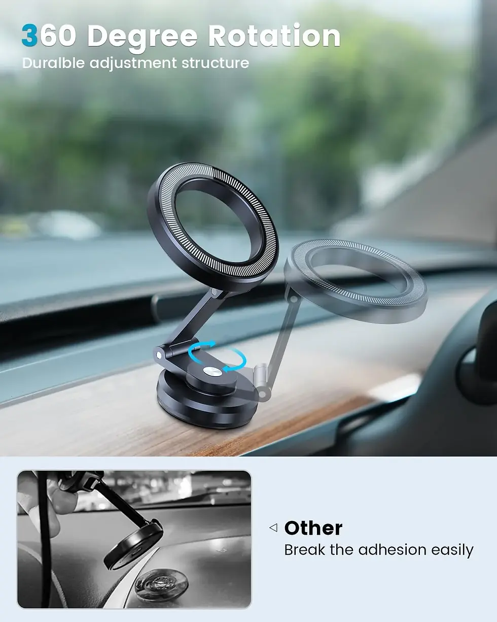 ภาพขนาดย่อ: A2C รุ่น M10X MagSafe Car Mount for Dashboard จับมือถือในรถ
