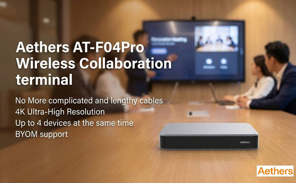 ภาพขนาดย่อ: Aethers AT-F04pro Wireless Collaboration terminal