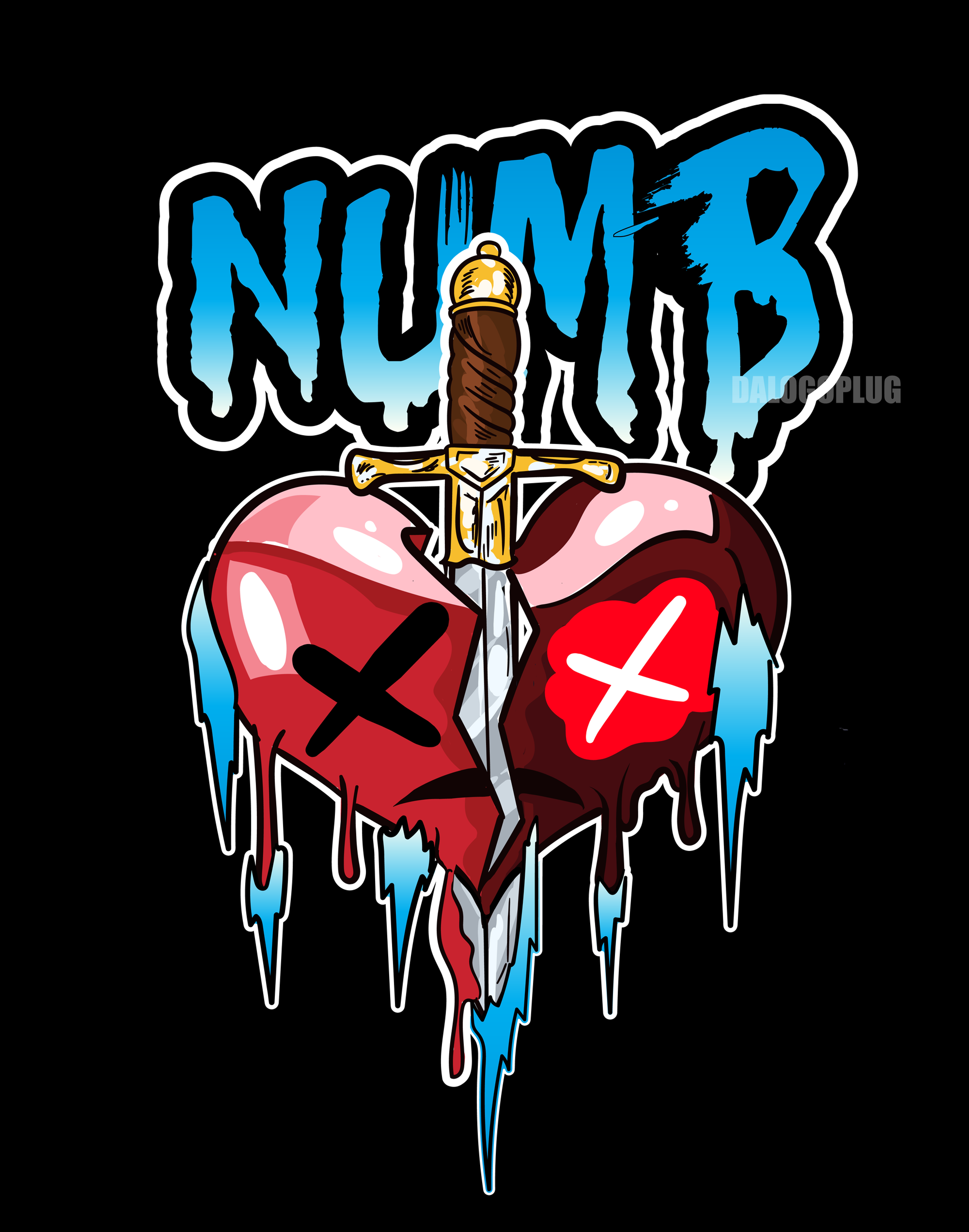 Numb pdf File for clothes or patches