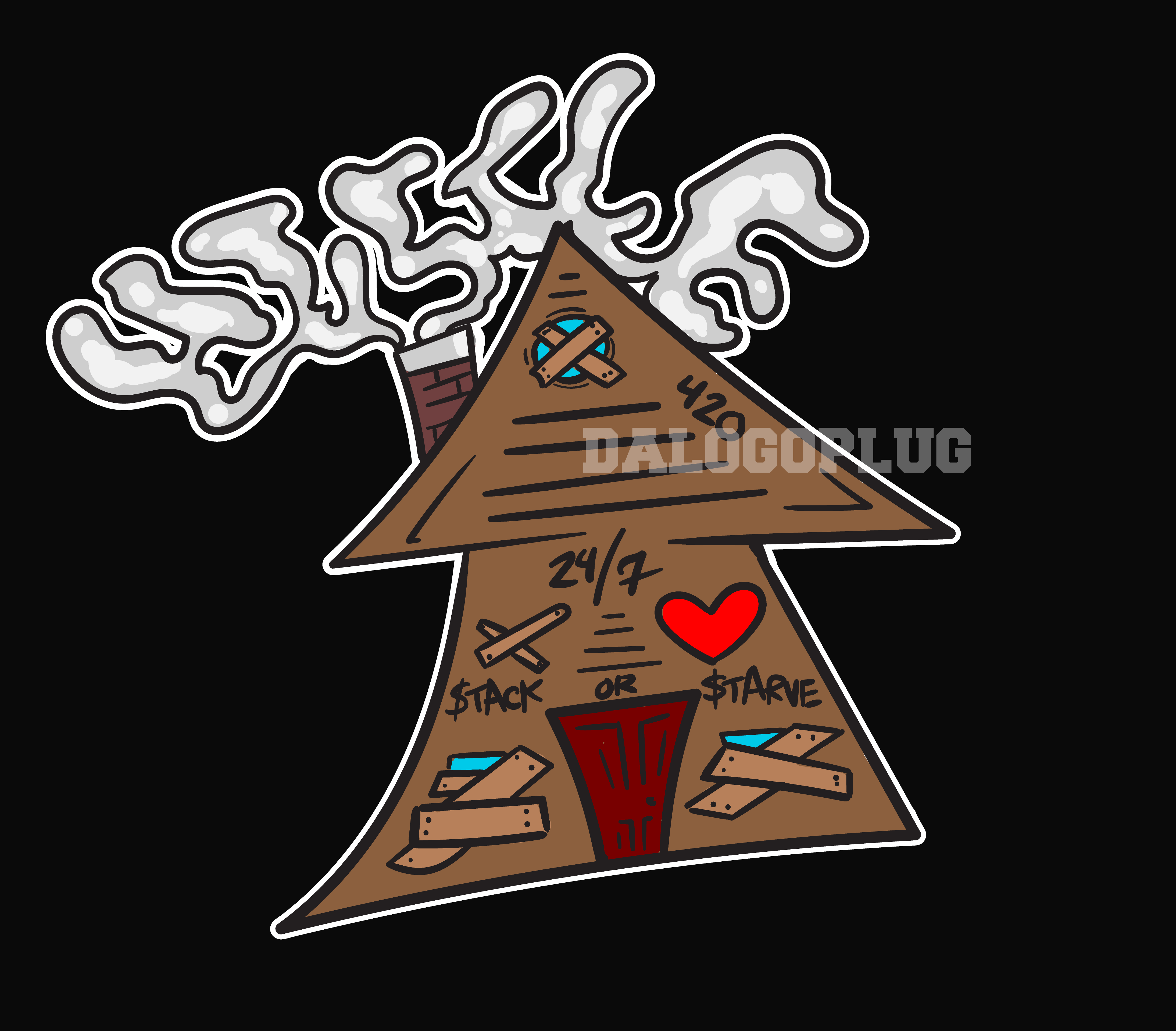 traphouse pdf file for patches or clothes