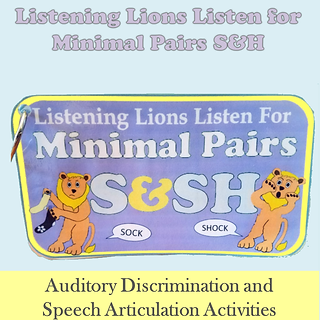 auditory discrimination /k/ and /t/
