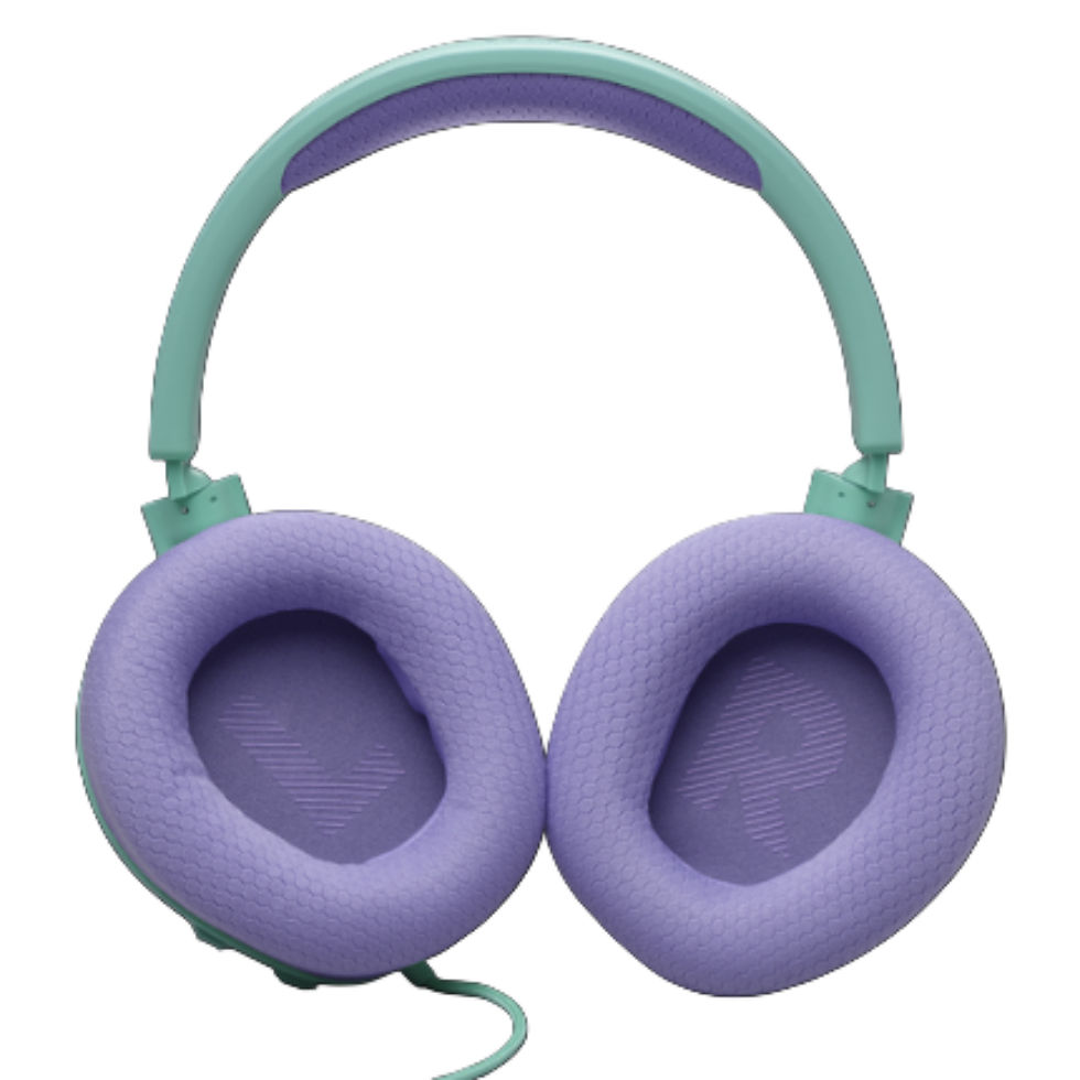 Miniatura: Headset Gamer JBL Quantum 100 M2 Cyan com Microfone Direcional e Conforto Pro