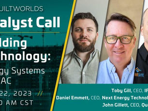 IPG CEO features on BuiltWorlds Analyst Call