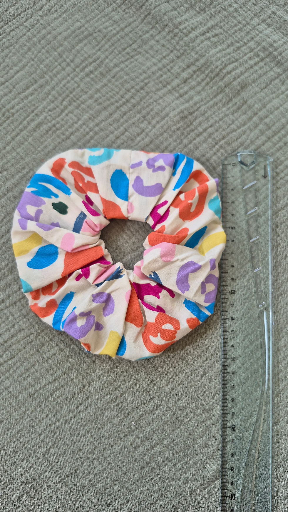 섬네일: 🎀 Chouchou en coton – Accessoire cheveux tendance