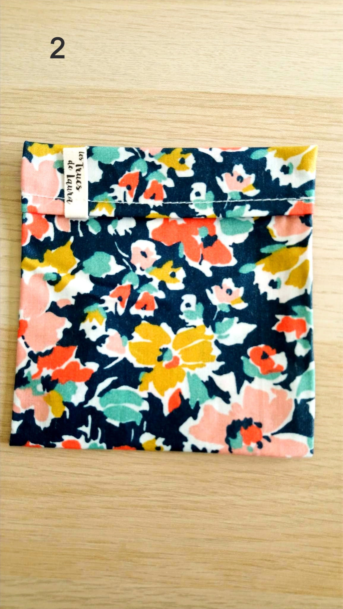 Etui en coton enduit