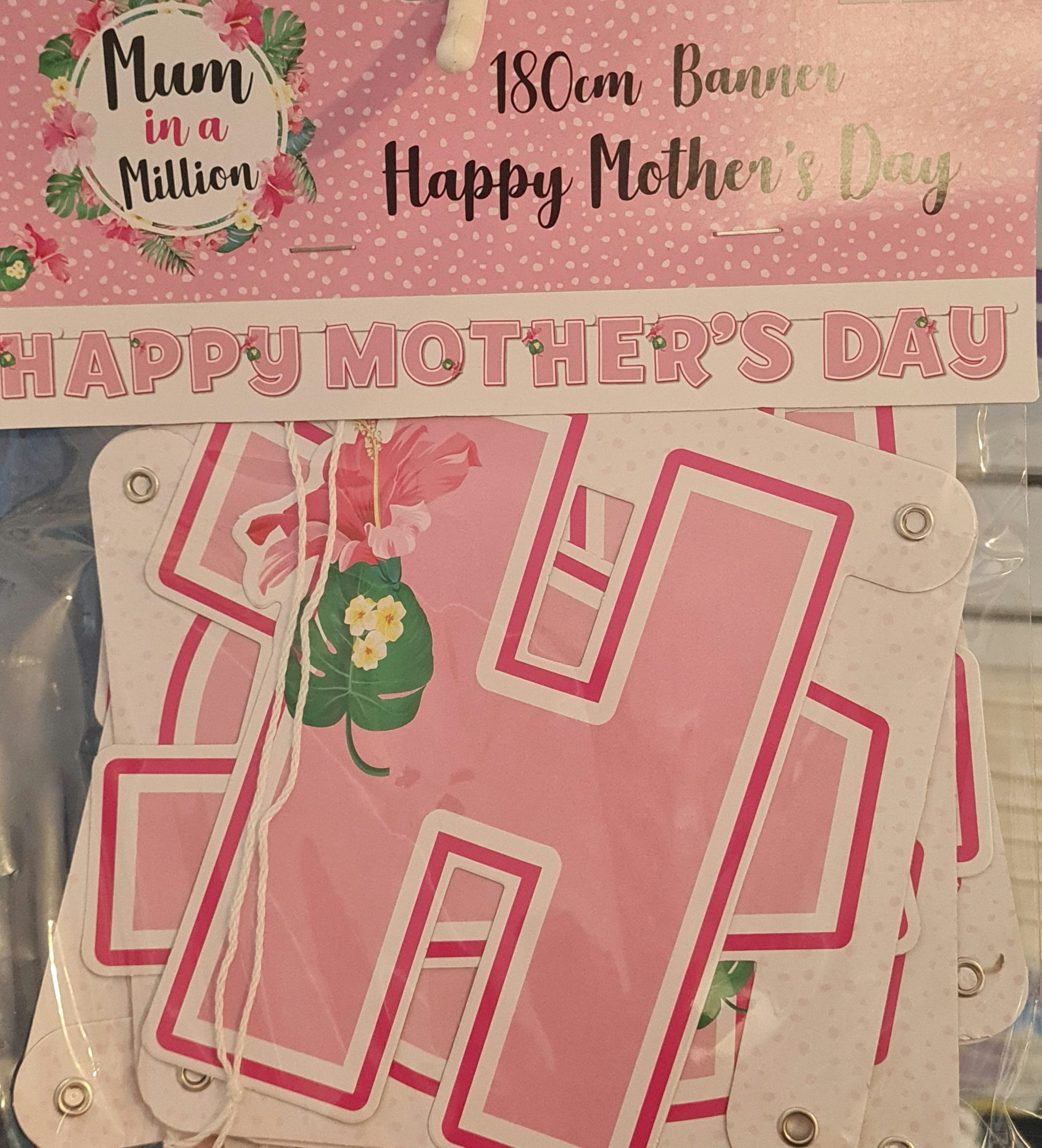 Happy mothers day bunting 