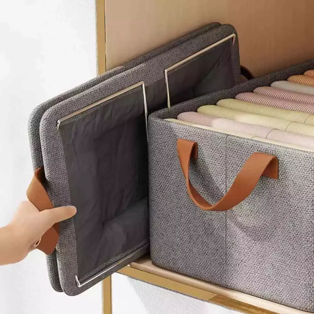 Caixa Organizadora Dobrável Multiuso Roupas Reforçado Caixa para Armazenar Guard