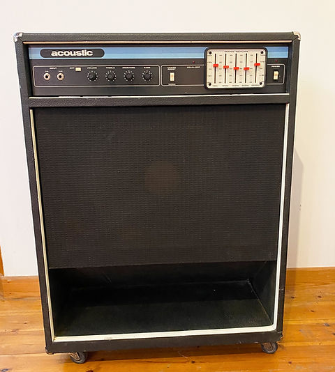 acoustic Model 126 ベース用アンプ 70s Acoustic 126 bass amp | Brussels V. Guitars