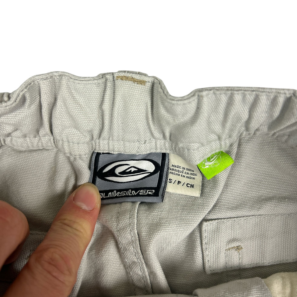 Thumbnail: VINTAGE QUIKSILVER PANTS - SMALL