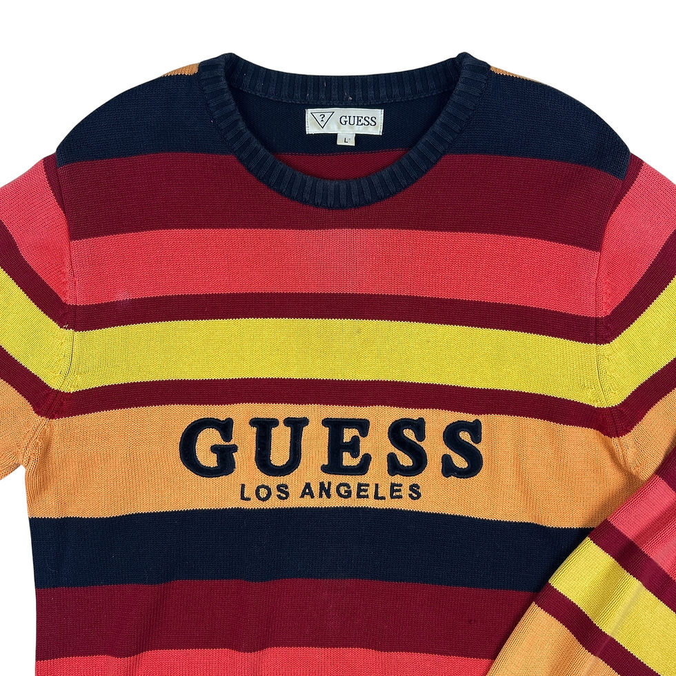 Thumbnail: VINTAGE GUESS JUMPER - LARGE