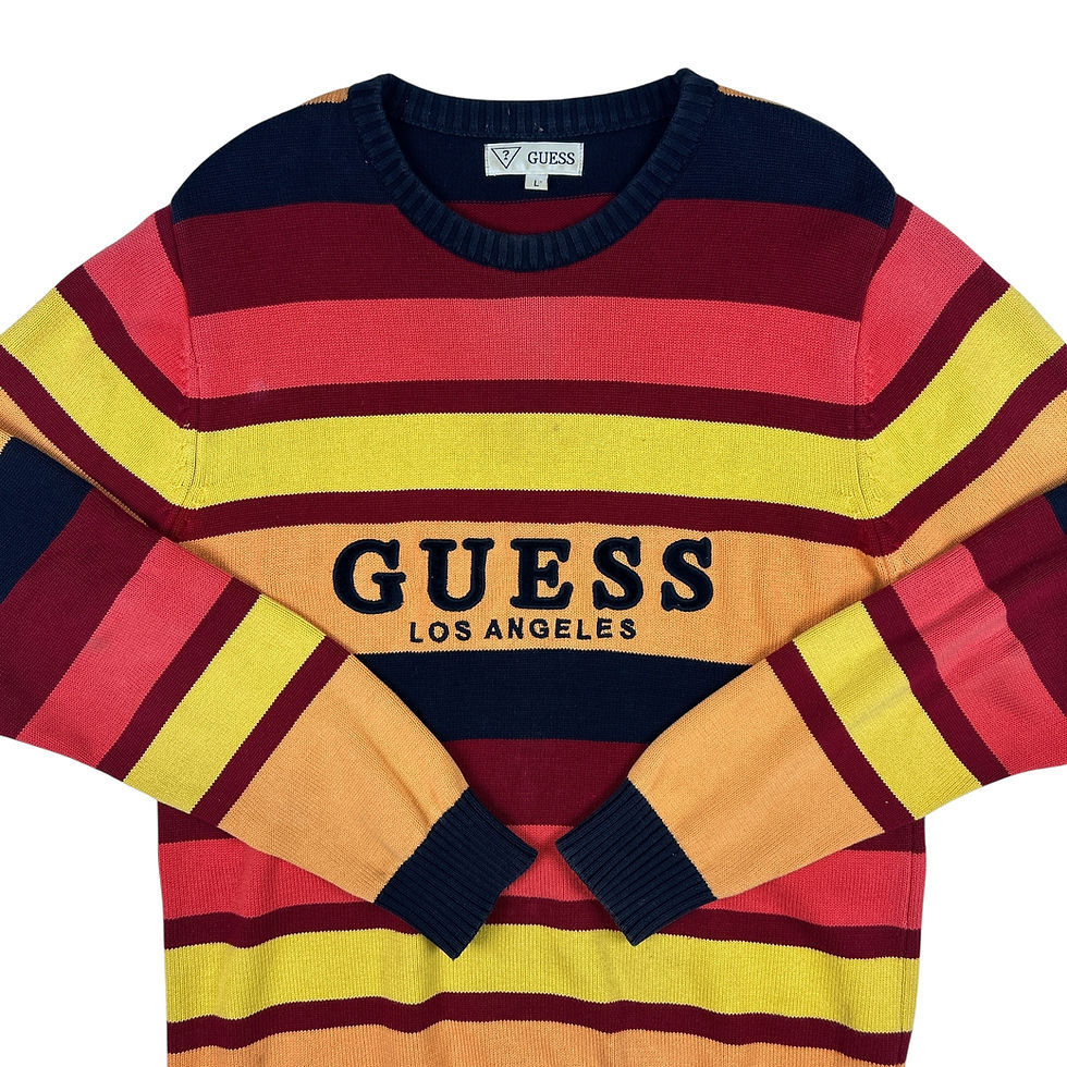Thumbnail: VINTAGE GUESS JUMPER - LARGE