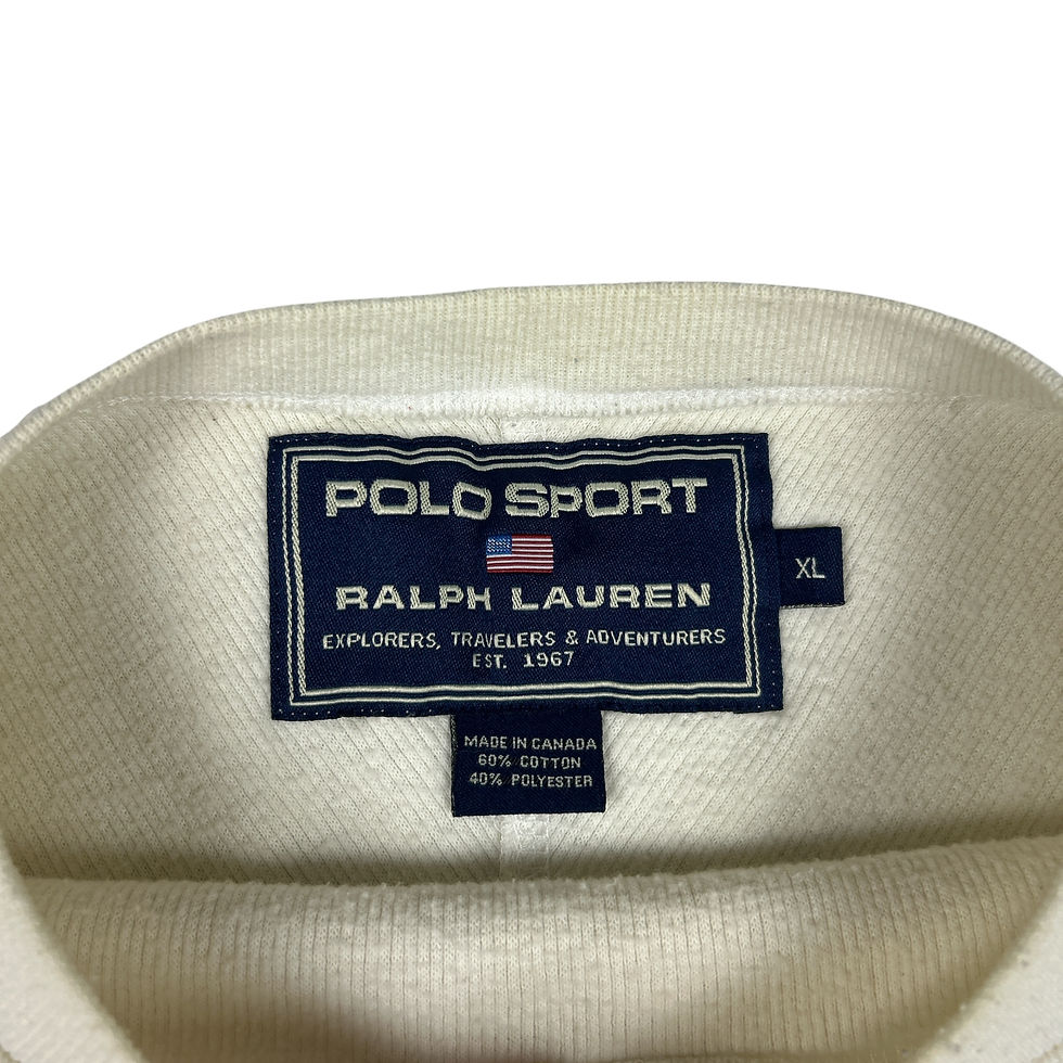 Thumbnail: VINTAGE POLO SPORT SWEATSHIRT - XL