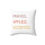 Thumbnail: Prayed Applied Accepted your Dreams | Spun Polyester Square Pillow