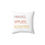 Thumbnail: Prayed Applied Accepted your Dreams | Spun Polyester Square Pillow