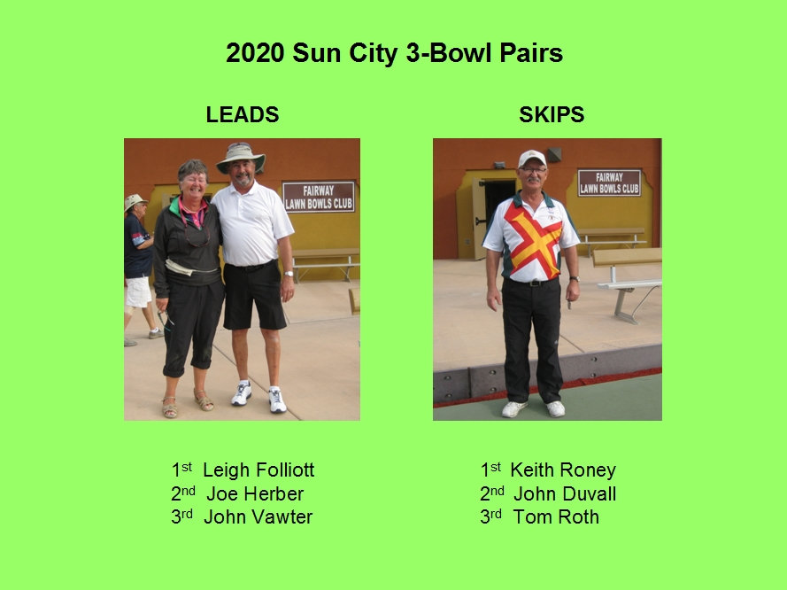 Mens 3Bowl Pairs BowlsAZ