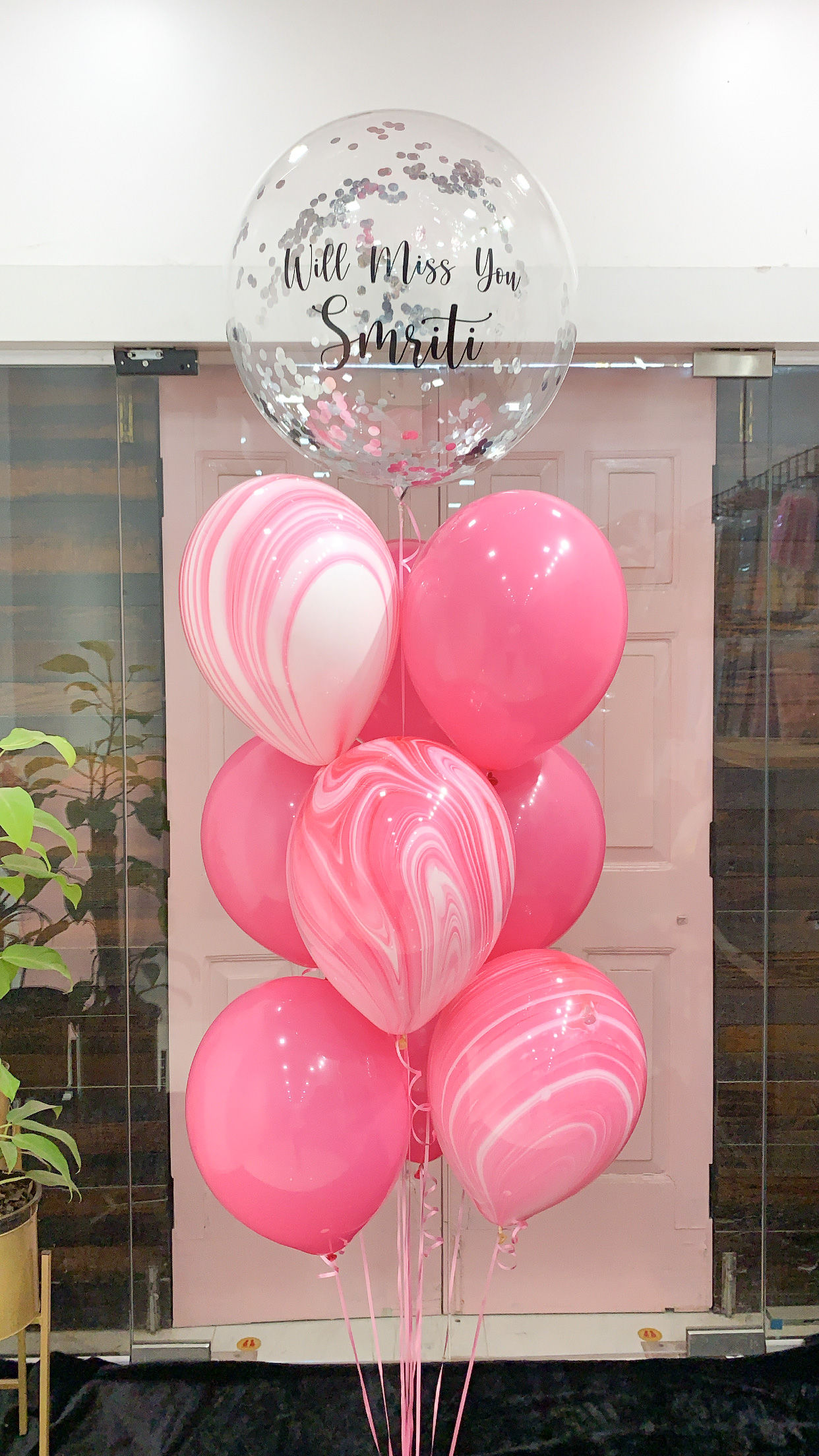 Three Tier Confetti Topper