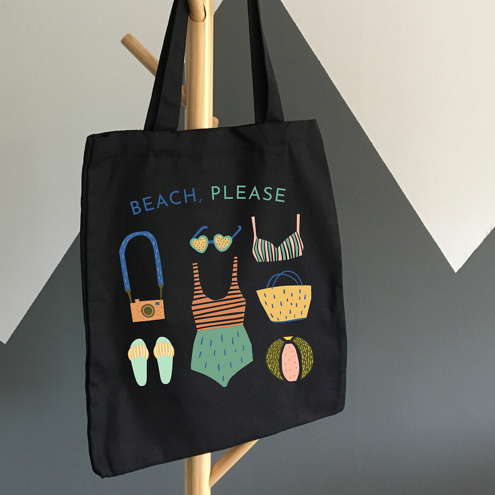 Beach Please Tote Bag