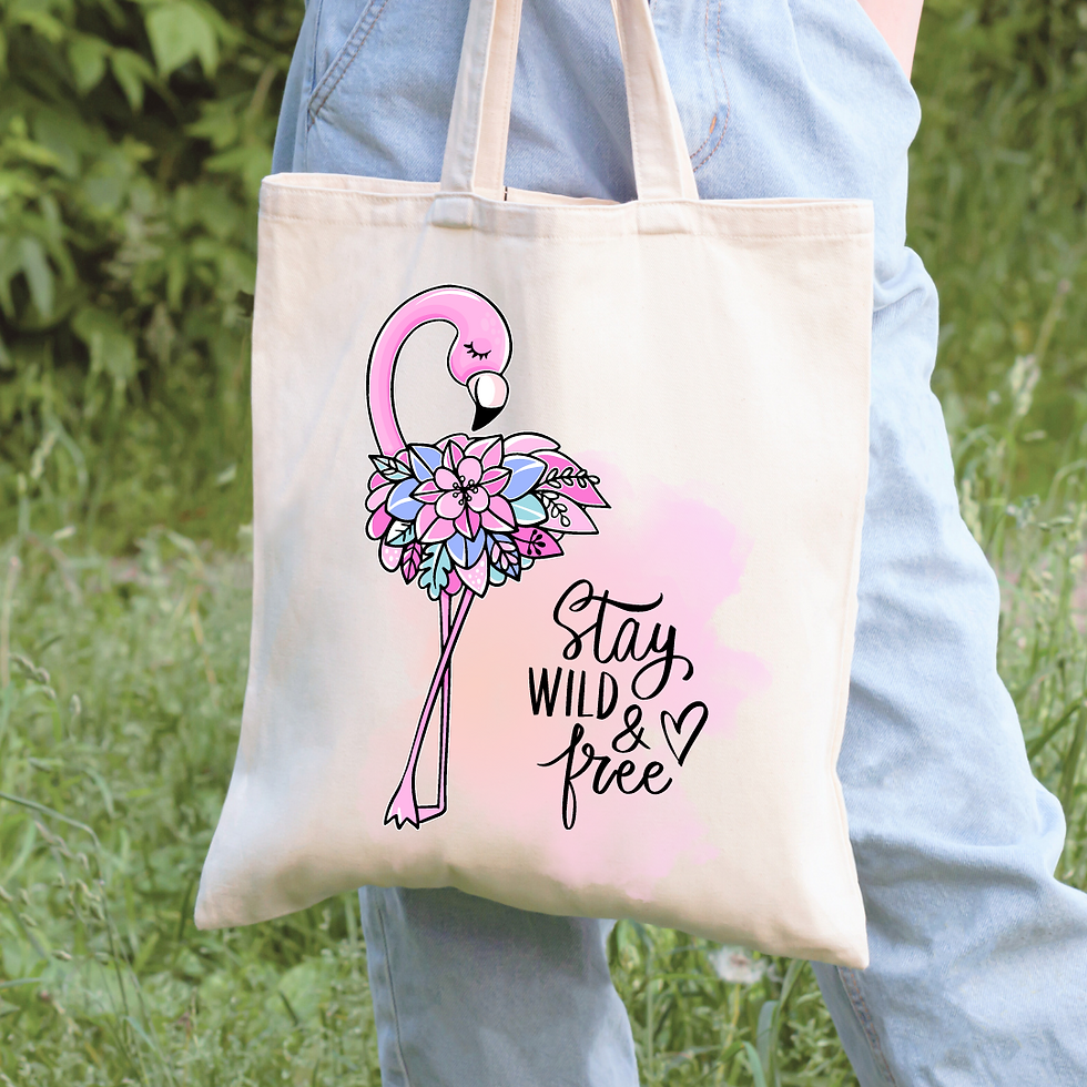 Stay Wild & Free Tote Bag