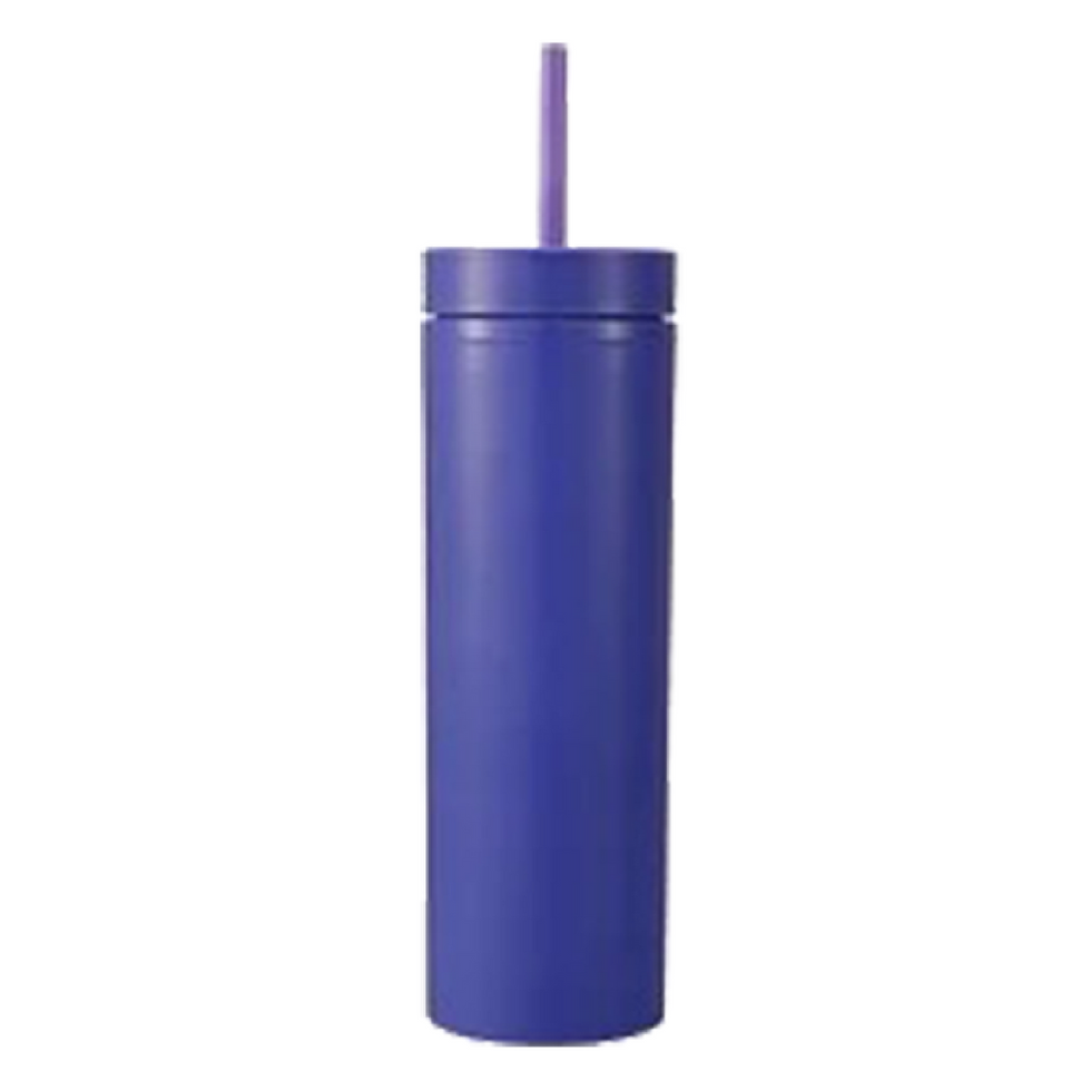 Thumbnail: Custom Calligraphy Skinny Tumbler