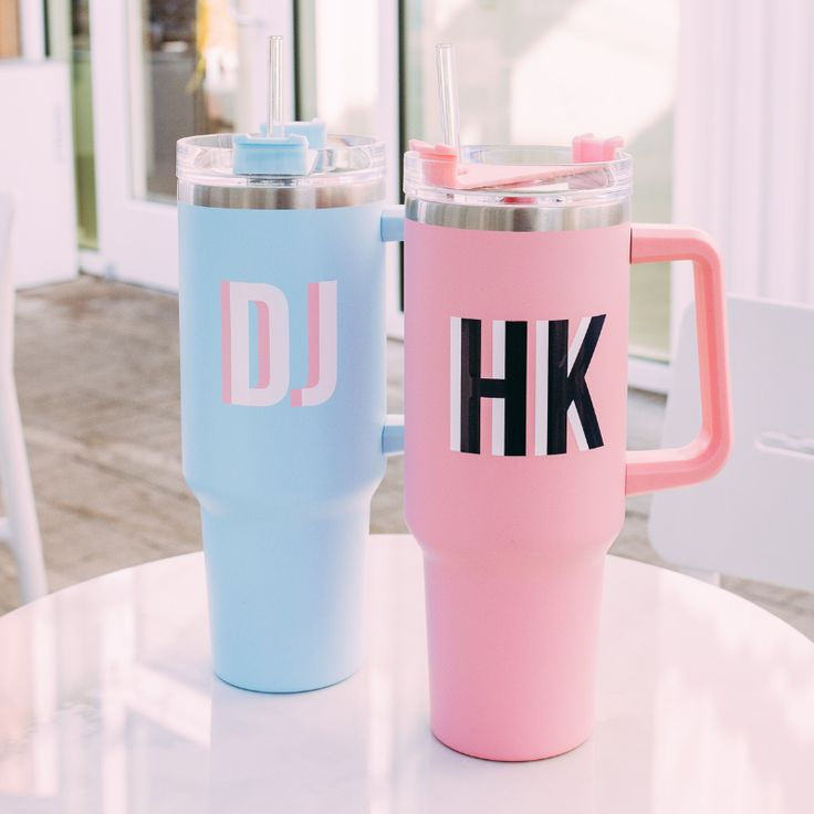 Shadow Initials Quencher Cup