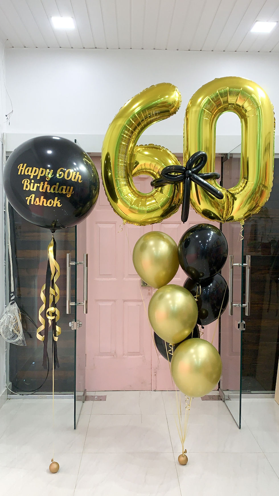 Floating Number Bouquet Grand