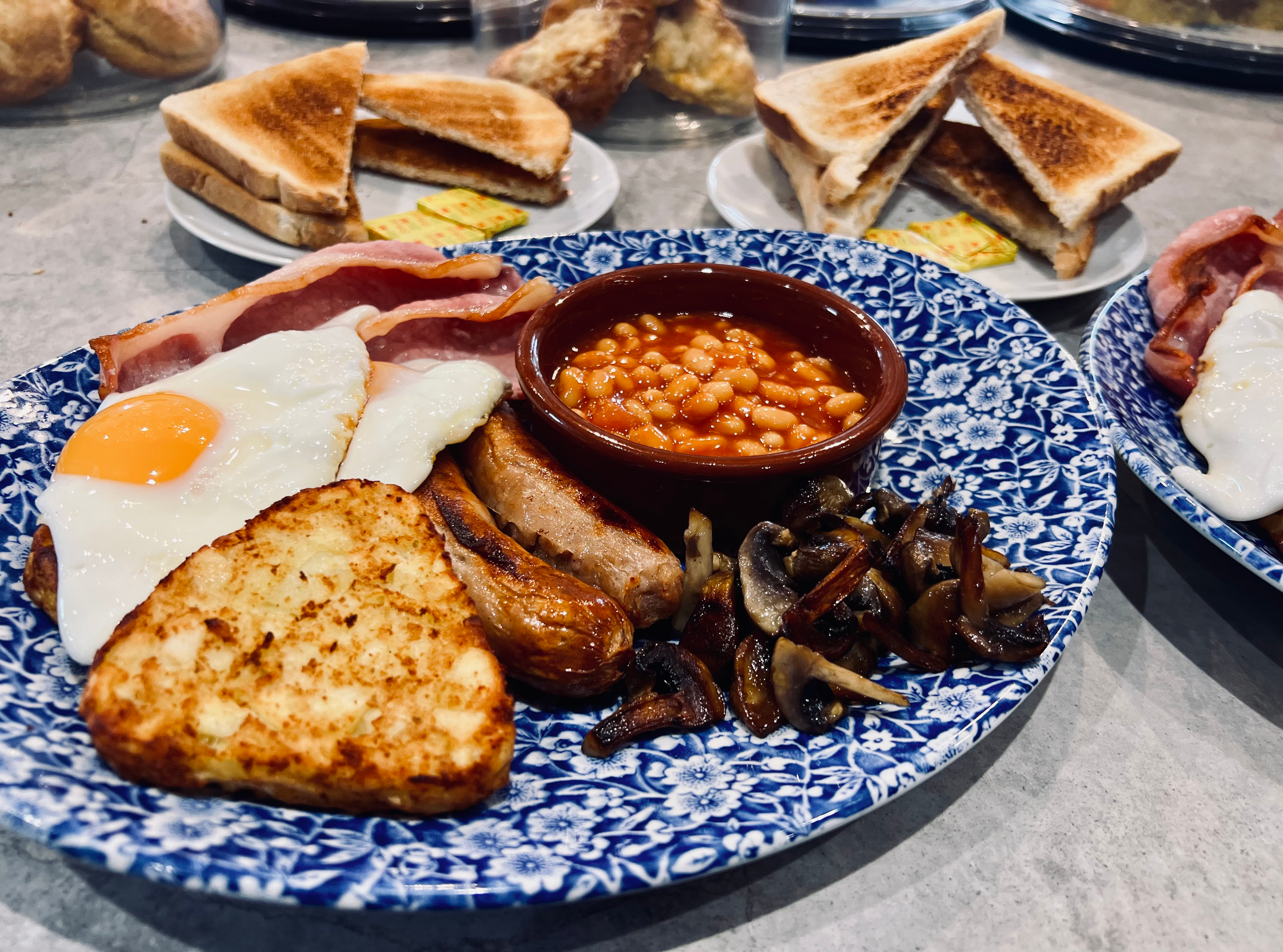 Arranged Food and Objects