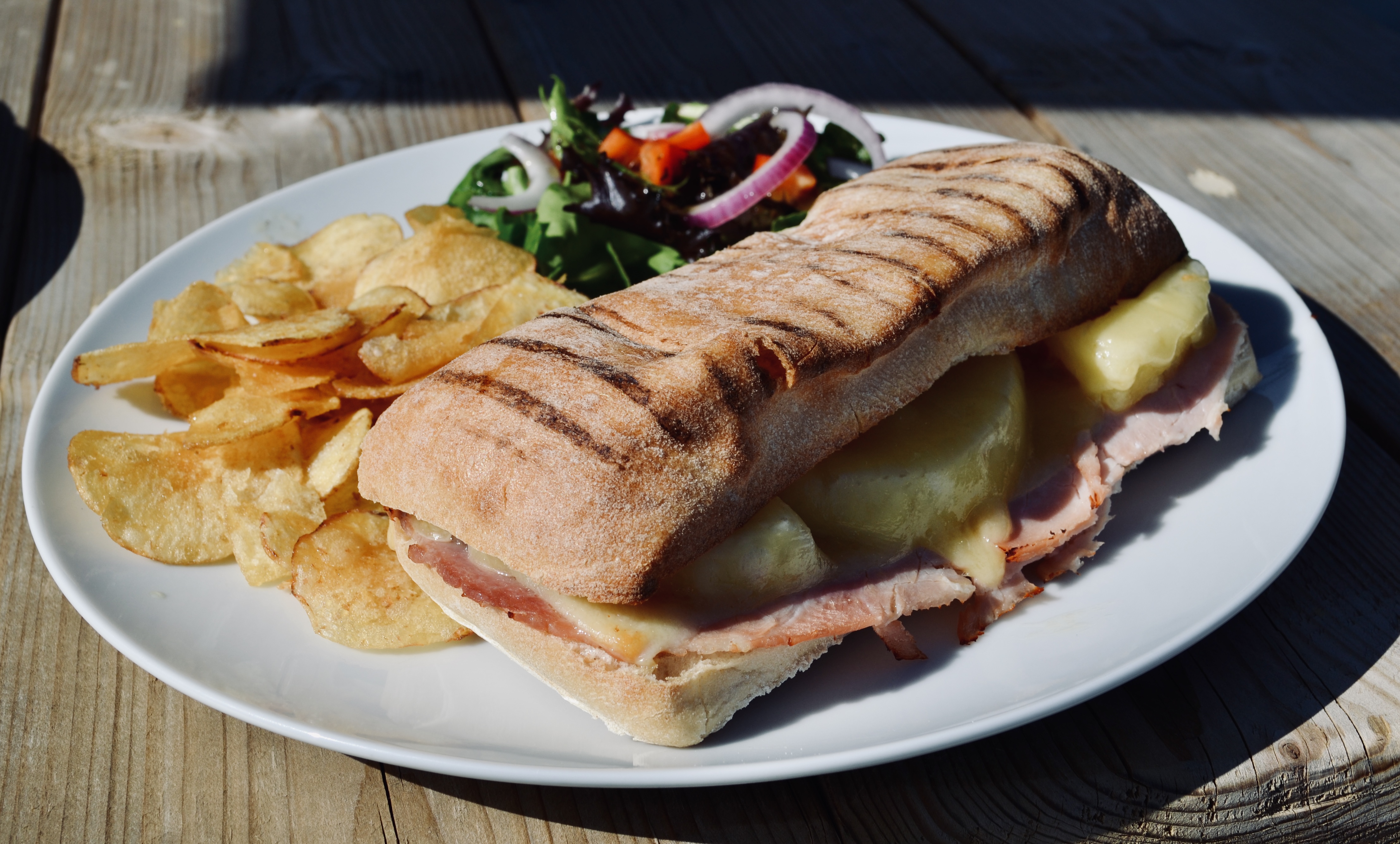 Arranged Food and Objects