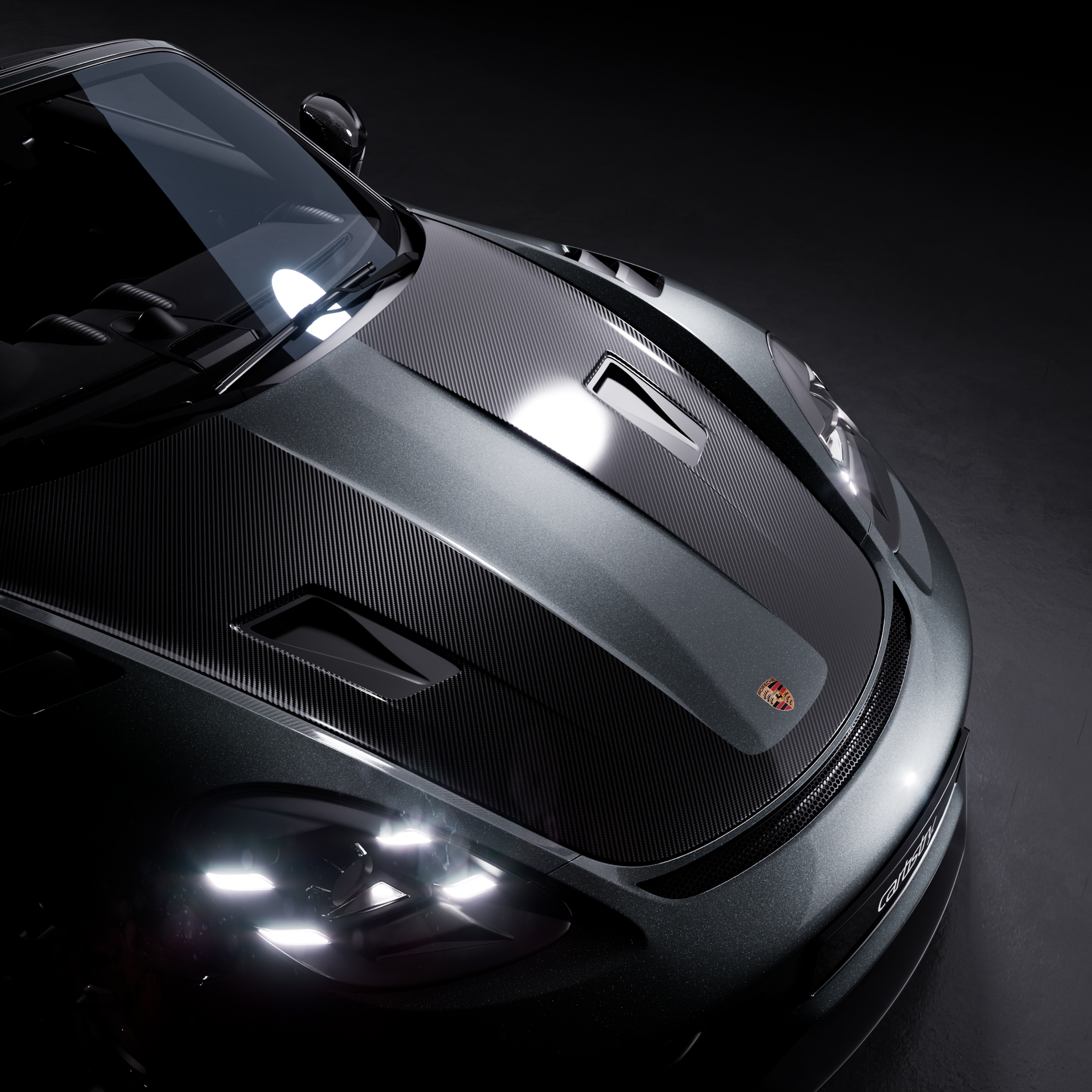 Weissach Style Hood Stripe - for 981, 991 & 718 generations
