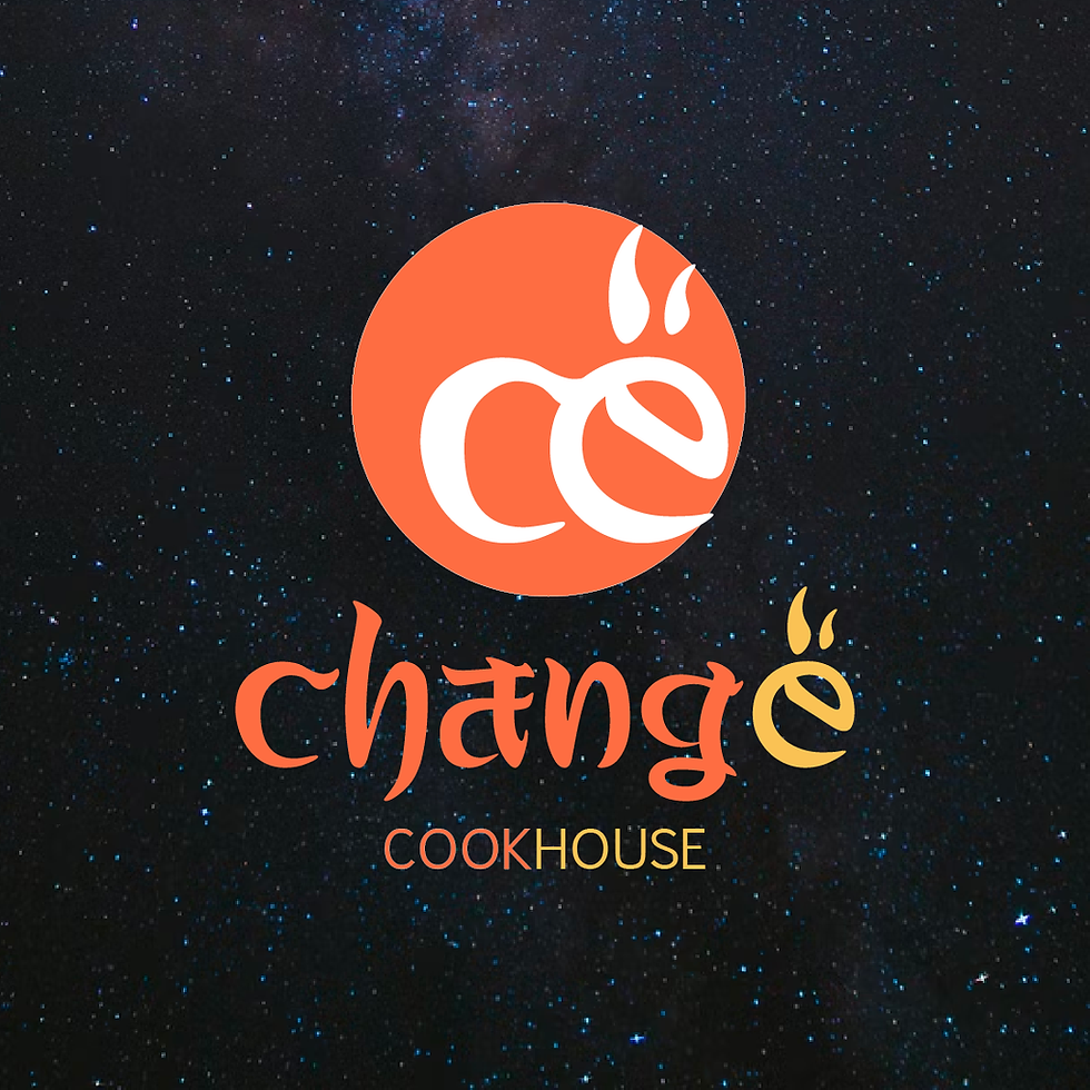Final logo design for ChangE Cookhouse.