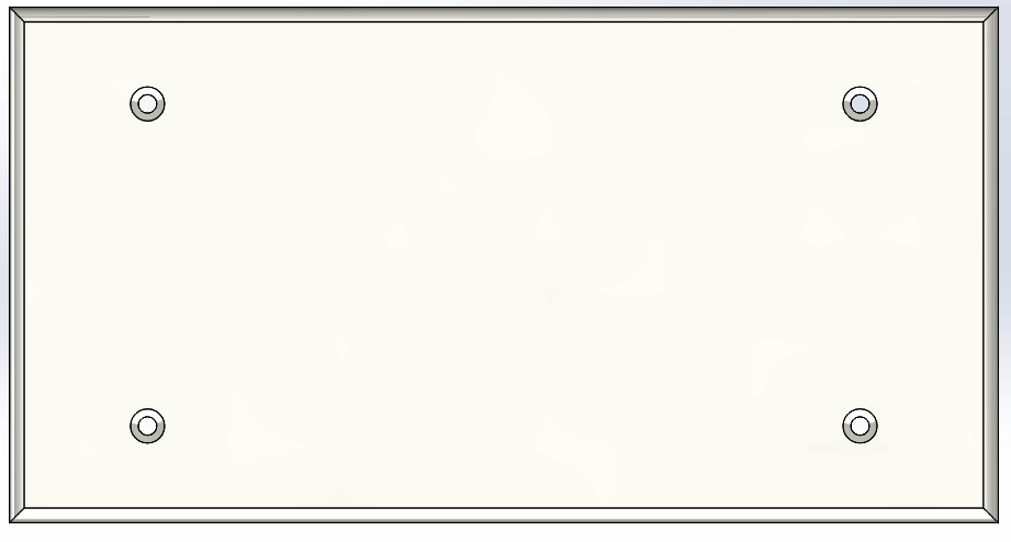 Thumbnail: 5 Gang Blank Cover Plate